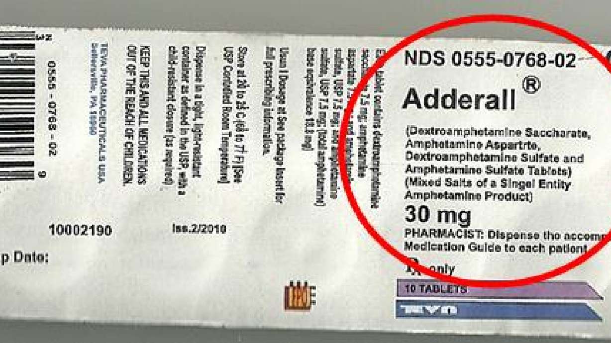 Fake Adderall distribution rises with drug shortage