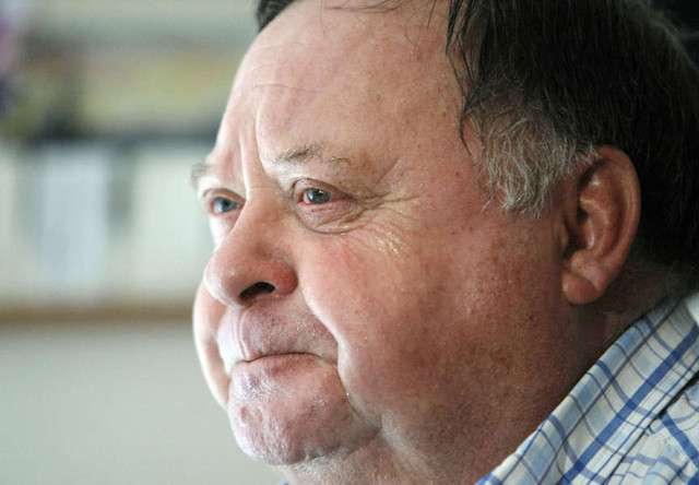 Richard Crane uses CPAP machine at night to help him breateh after being diagnosed with sleep apnea and having inadequate sleep for years.