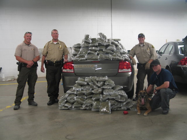 Police seize $760,000 worth of marijuana at traffic stop