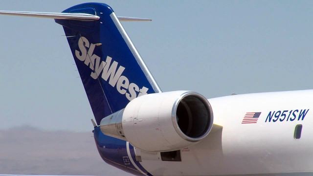 SkyWest Airlines reported a server outage was affecting departures on Thursday.