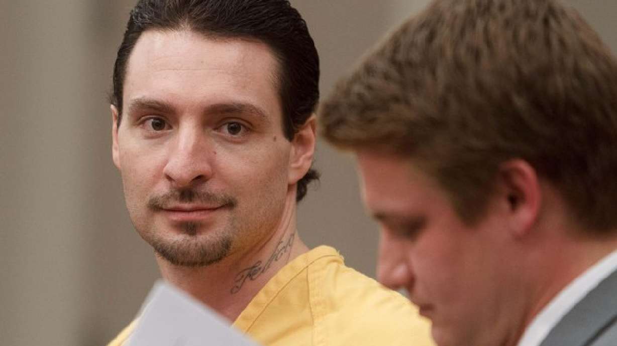 Daniel Ferry pleaded guilty to three felony counts June 19, 2012, in Salt Lake City. His attorney, Joshua Baron, is at right. Ferry, recently released from the Utah State Prison after serving more than a decade, is now facing new charges.