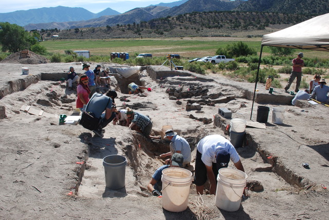 Archeologists share finds from unique Fremont Indian site