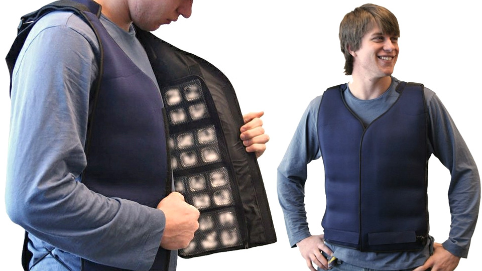 Ice Cube Vest Is an Even More Ridiculous Way To Stay Cool at Work [Cooling]