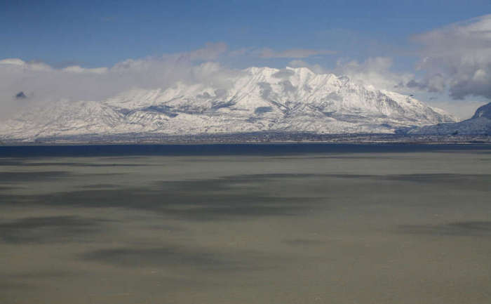 Aerial views of Utah Lake in Utah County. 
(Kristin Murphy, Deseret News)