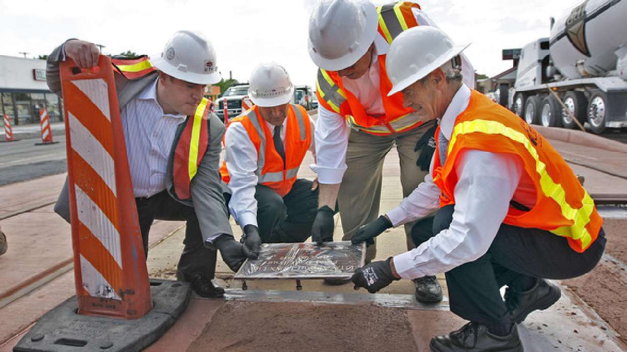 Airport TRAX line hits milestone