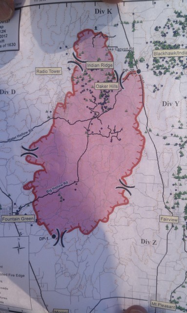 Homes, cabins lost in 36,900 acre Wood Hollow Fire