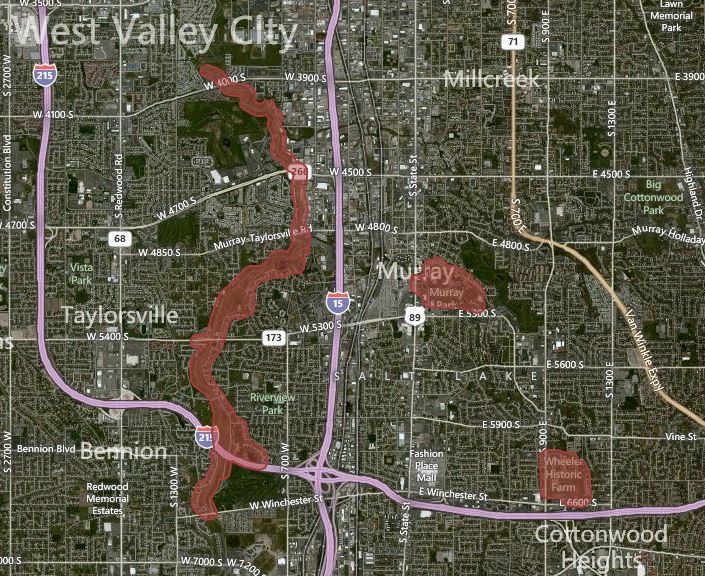 List of restricted areas for fireworks in Utah