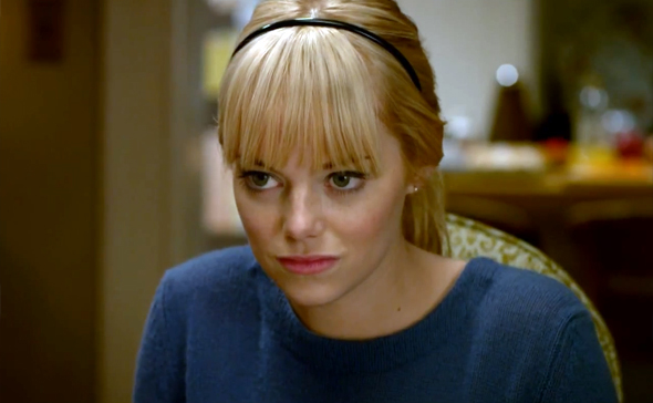 Emma Stone in "The Amazing Spider-Man"