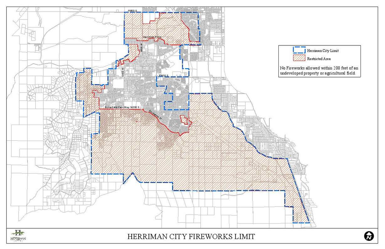 Restricted areas in Herriman.