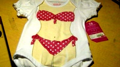 Baby bikini raises eyebrows, criticized by parents