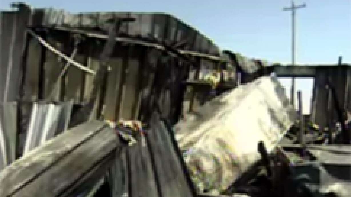 Fire Destroys Church Building in Wendover