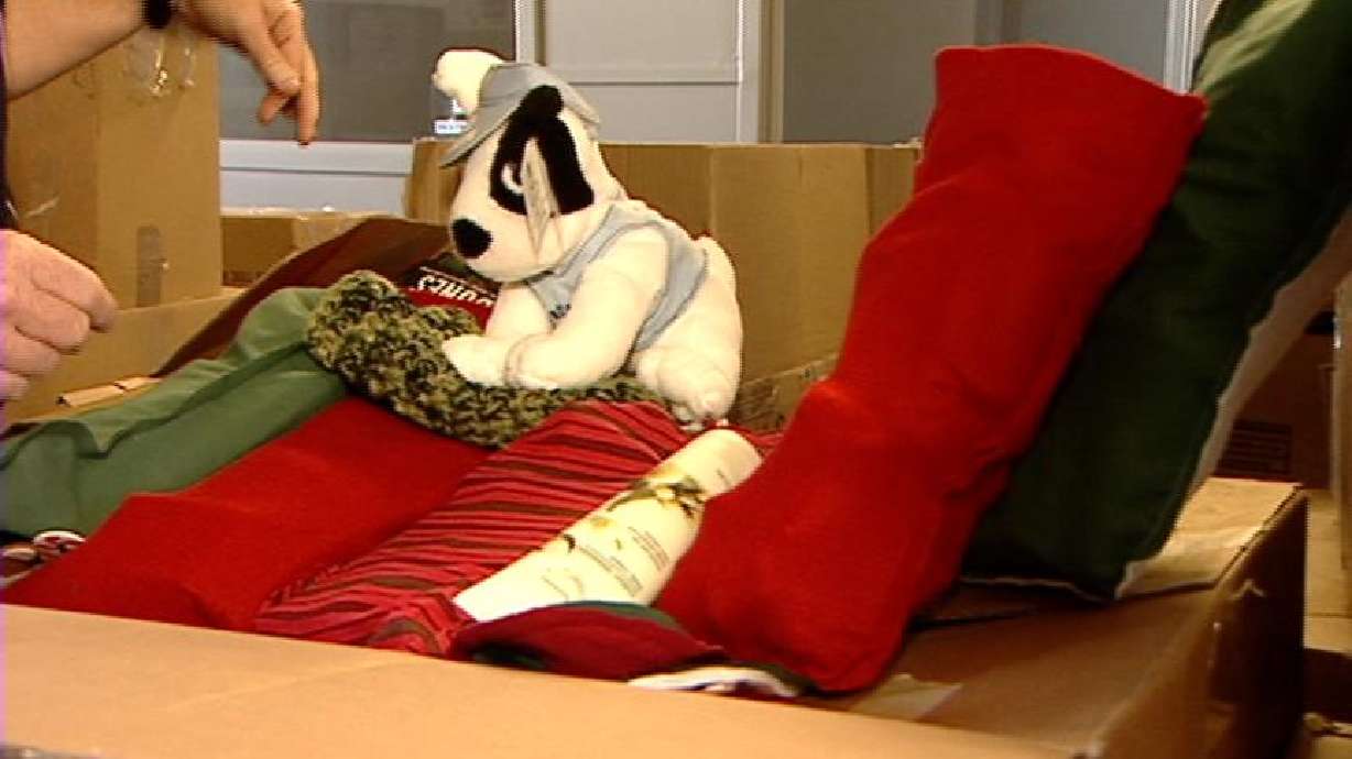 Group Collects Stockings for Troops in Iraq and Afghanistan