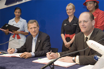 Air France, Delta Forming Joint Venture for Trans-Atlantic Flights