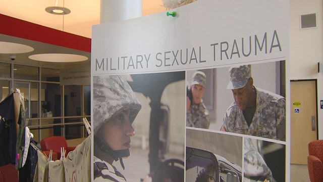 Military's 'epidemic of sexual assault' brought to light at VA event