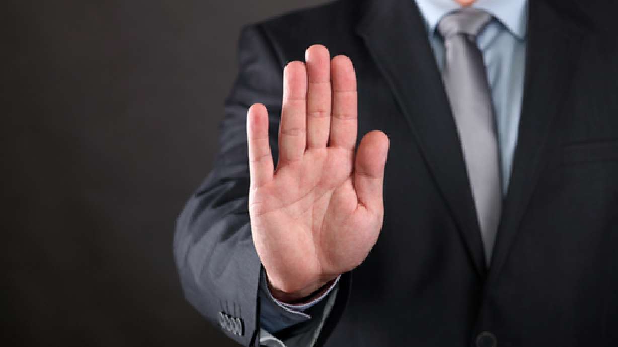 'No,' the hardest word to say