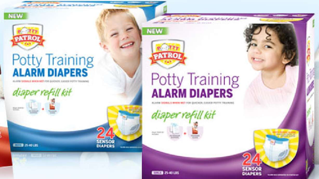 BYU grads create potty training diapers