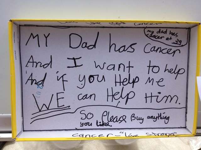 On child's birthday, chemotherapy for dad instead of celebration