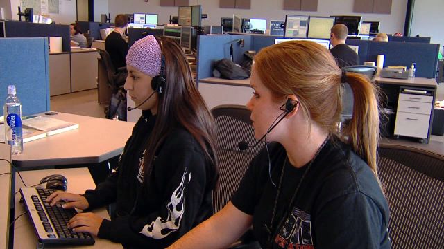 Dispatchers' calm voices guide officers, callers through tragedies