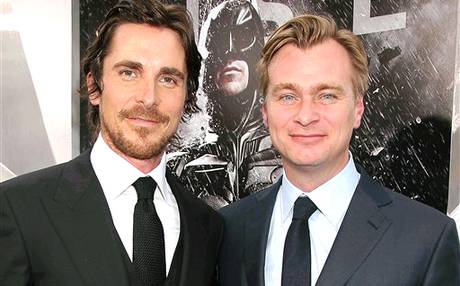 Christian Bale and Christopher Nolan