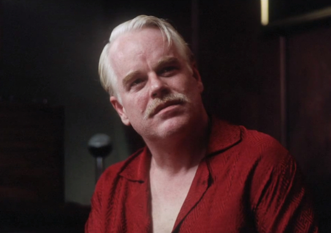 Phillip Seymour Hoffman in "The Master"