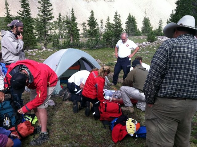 Man struck by lightning in Summit County, in critical condition