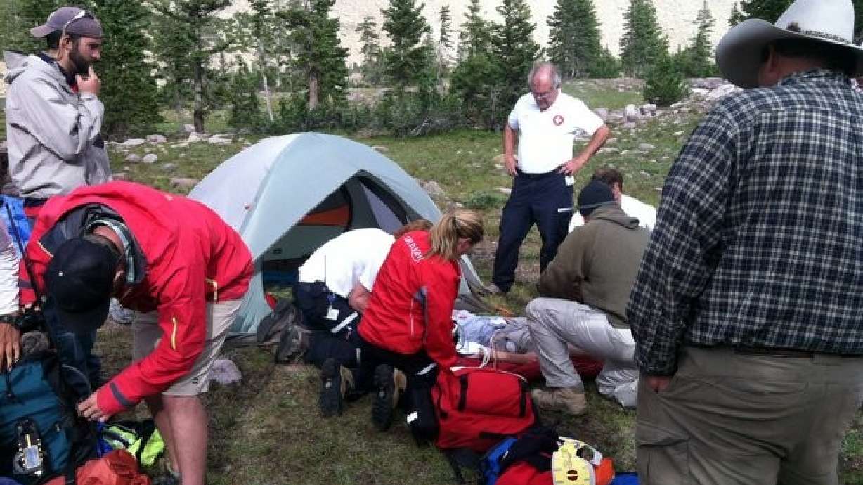 Man struck by lightning in Summit County, in critical condition