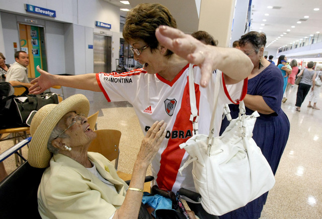 Mother, 4 children all together again after 40 years
