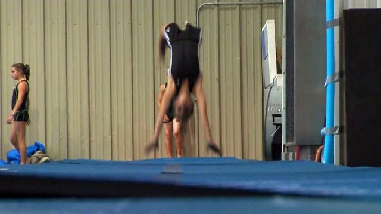 Student trampoline athletes set Olympic goals