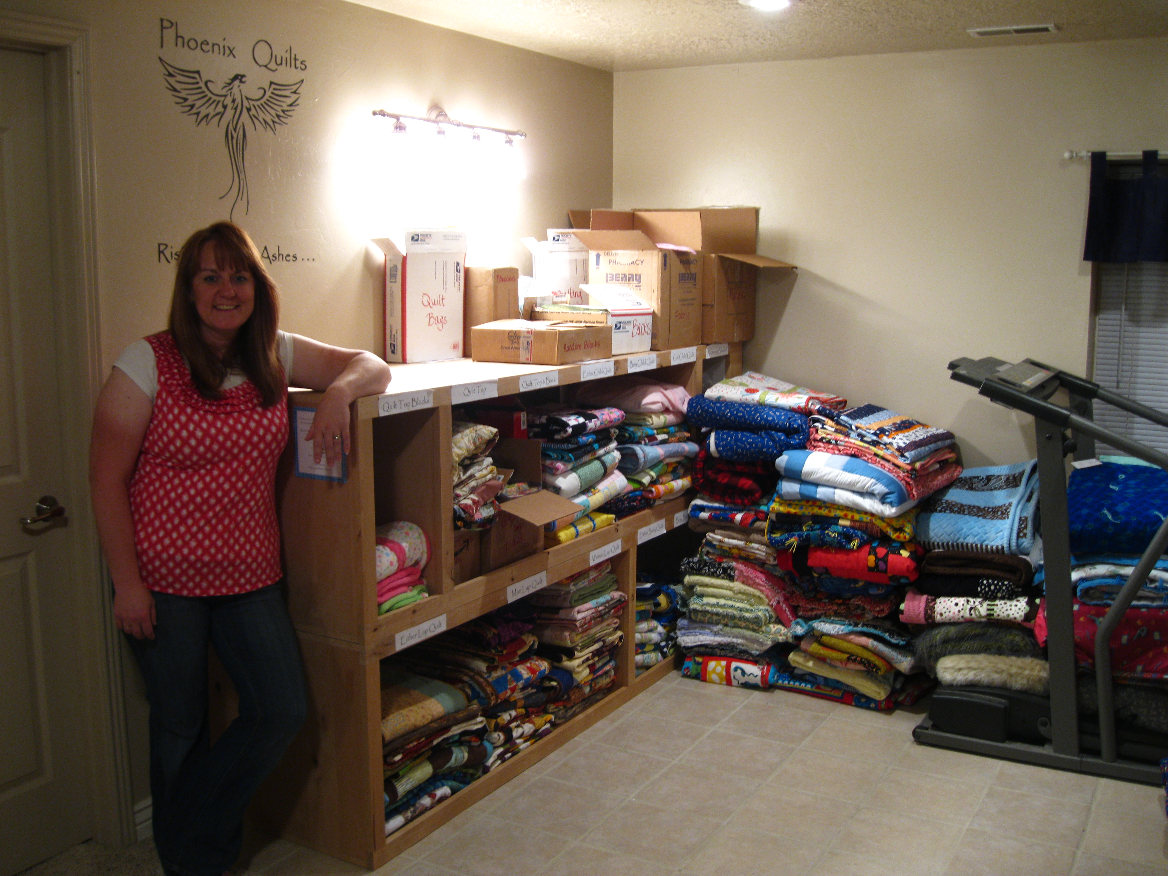 After Wood Hollow fire, woman quilts for families who lost it all