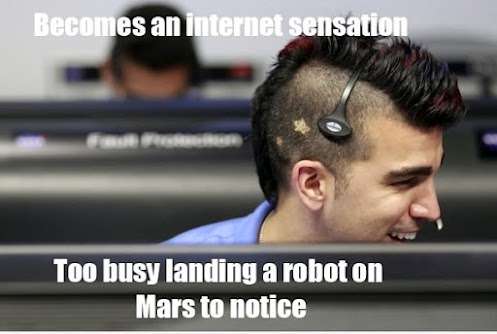 Science goes punk: NASA's 'Mohawk Guy'