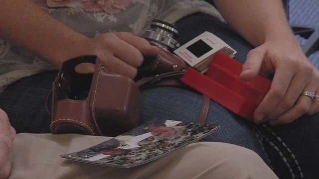 Mystery of old wedding photos found in thrift store camera solved