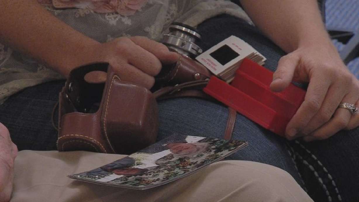 Mystery of old wedding photos found in thrift store camera solved