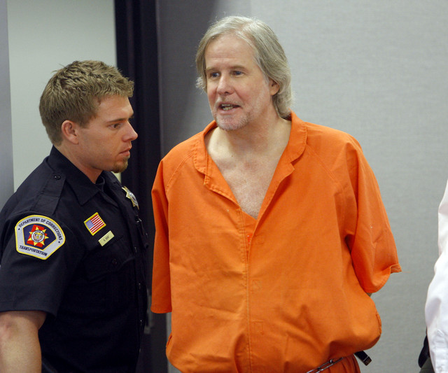 John Robert Pinder, now 54, appears Nov. 29, 2011, in a Provo courtroom. Pinder is serving two life sentences for killing two people in 1998, but new court documents indicate he is being investigated in two other murder cases. (Photo: Scott G Winterton, Deseret News)