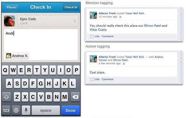 Facebook adds mention tagging to Open Graph for more efficient name-dropping