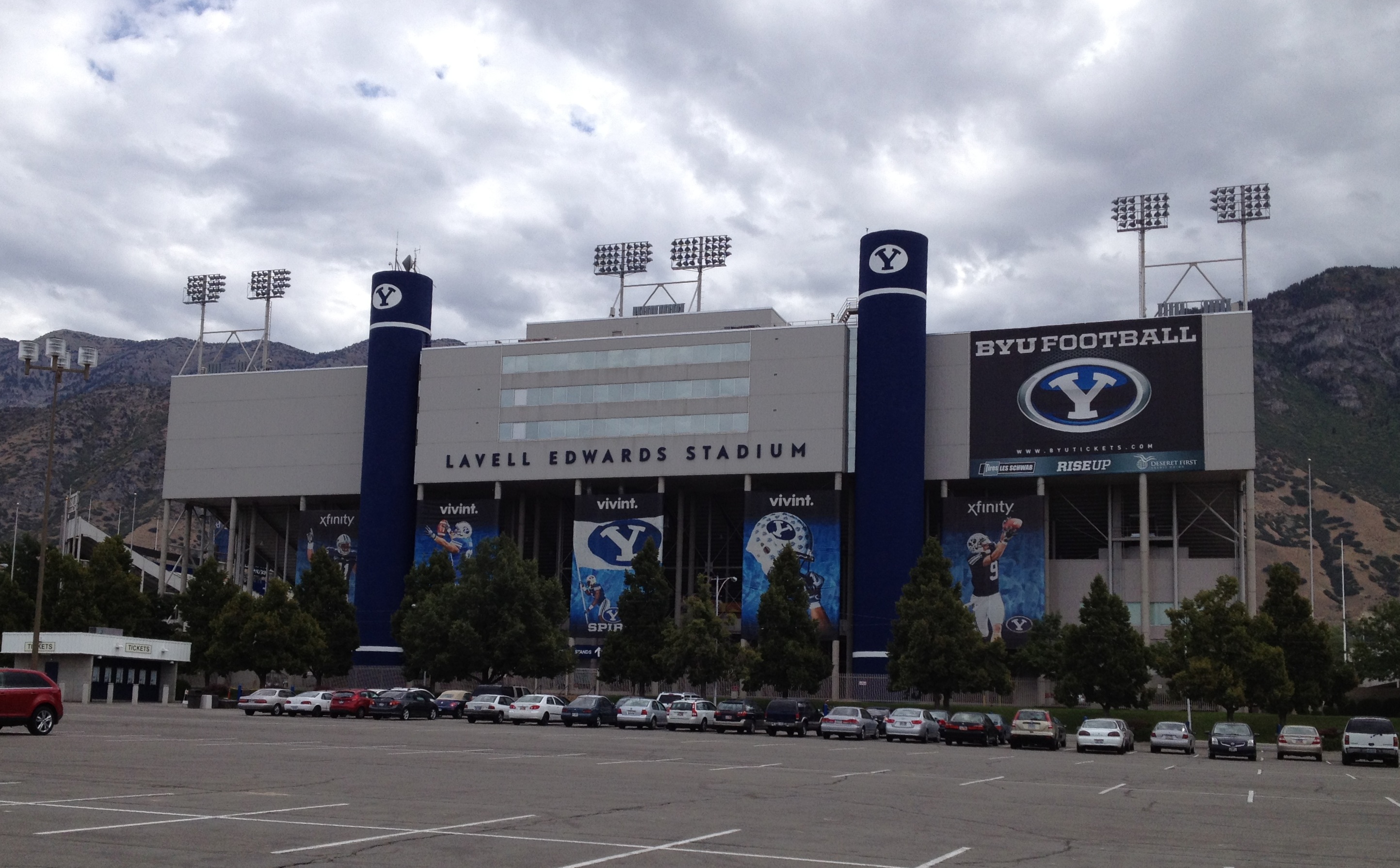 Tailgating lots provided for BYU fans this football season