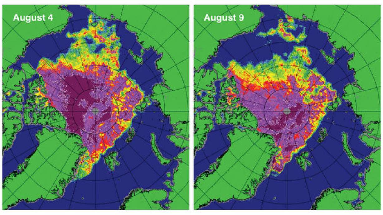 The poles really are melting, and fast