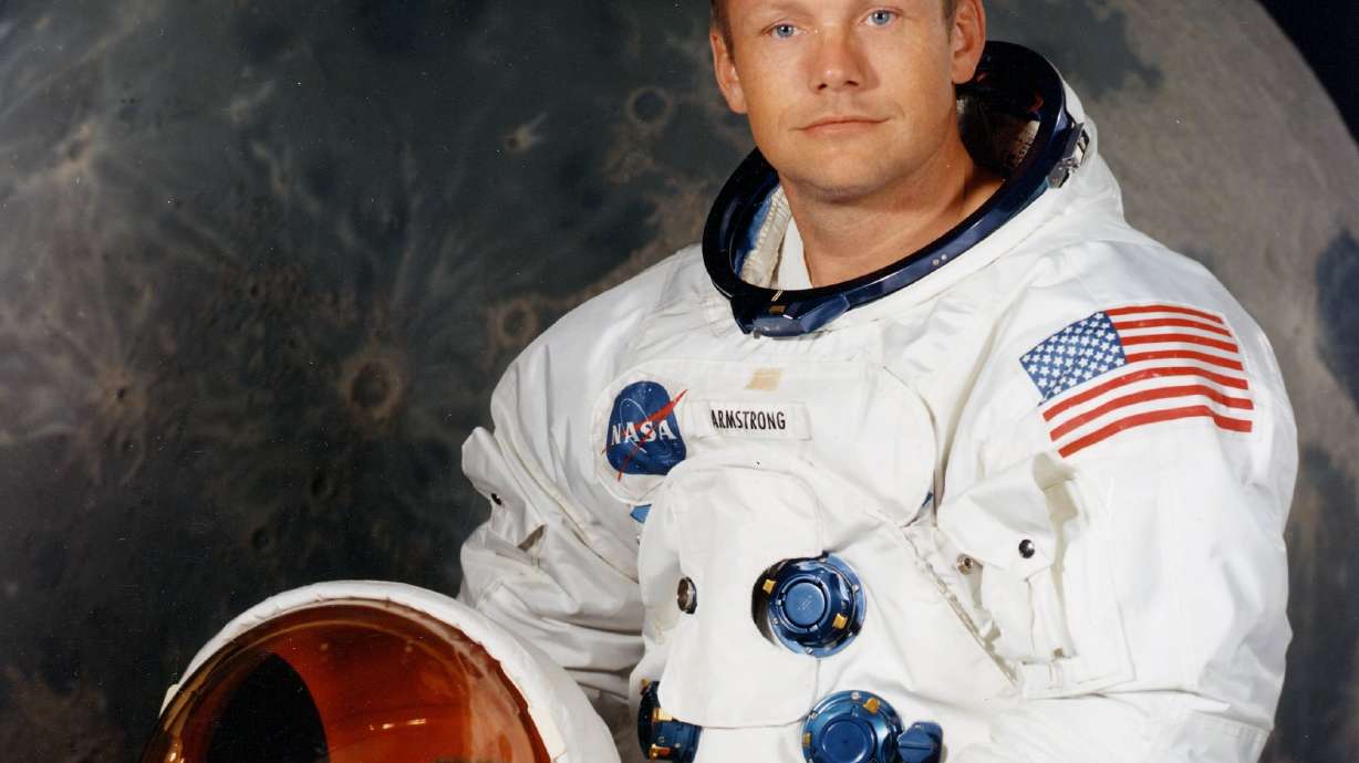 Neil Armstrong came in peace for all mankind