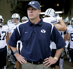 Bronco Mendenhall reportedly spoke with CU about its vacant head coaching position.