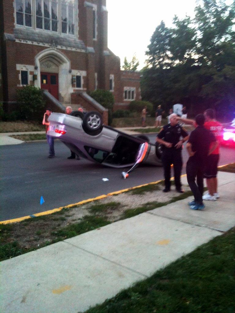 Man who flipped car after obscene gesture at LDS missionaries sentenced