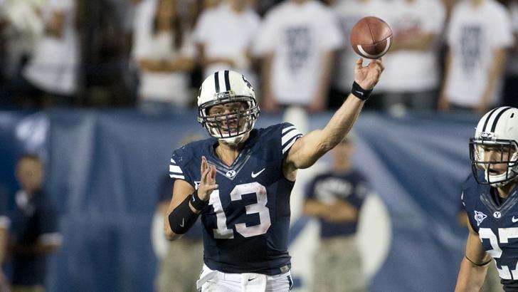 BYU quarterback Riley Nelson (BYU Photo)