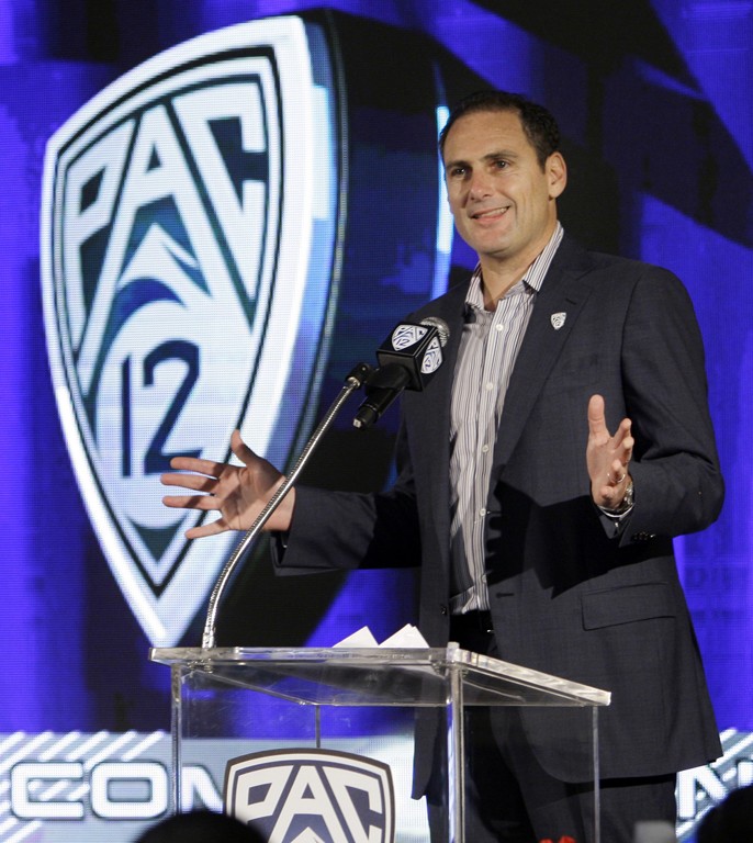 Pac-12 Commissioner Larry Scott (Reed Saxon/The Associated Press)
