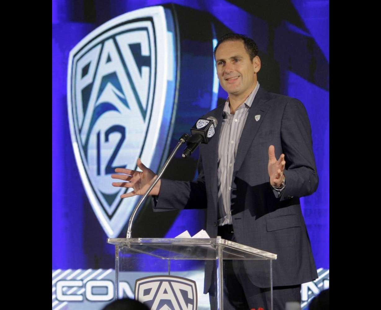 Pac-12 Commissioner Larry Scott (Reed Saxon/The Associated Press)
