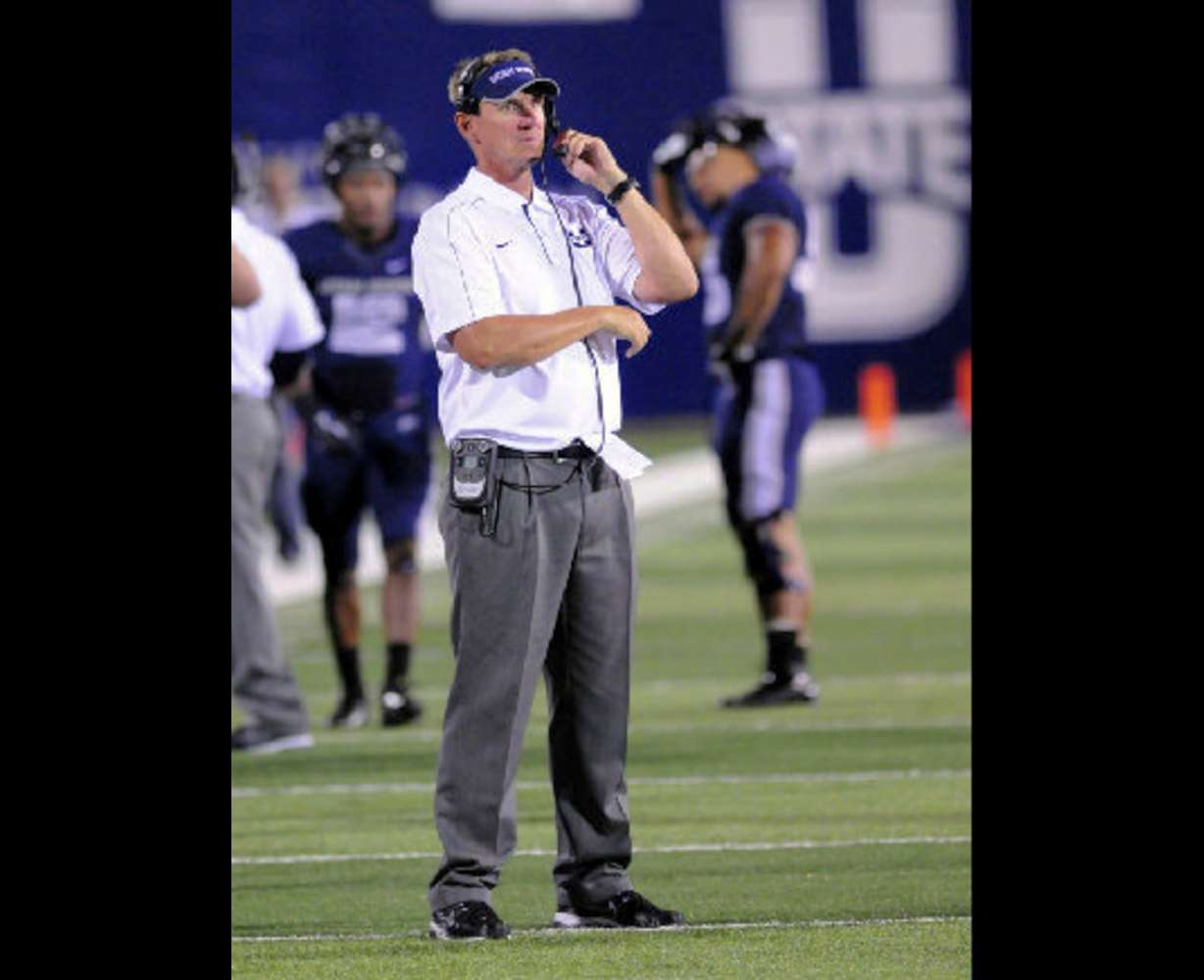 Utah State head coach Gary Andersen