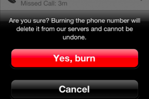 A new app for the iPhone, called "Burner", allows users to create and use temporary phone numbers straight from their mobile device.