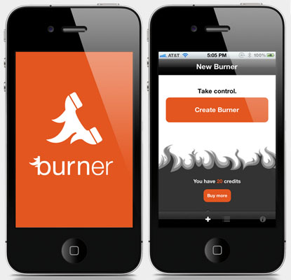 iPhone app allows users to create, use and delete temporary phone numbers