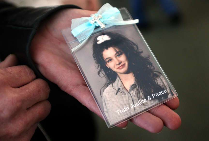 This is murder victim Jamie Ellen Weiss. Billy Justin Charles is on trial for her murder.