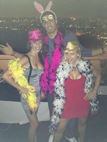 Enes Kanter enjoying the Summer life of LA from his Twitter account @Enes_Kanter.