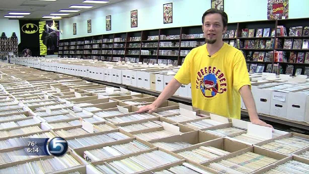 Ogden comic book store boasts 3rd largest collection in the world