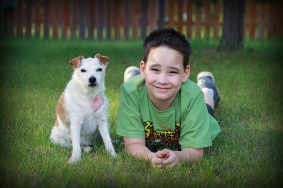 Boy fulfills dying dog's last wishes with 'Lick It List'