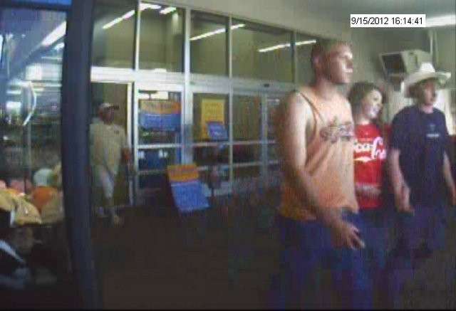 Police believe these three shown in surveillance video to be responsible for the incident.